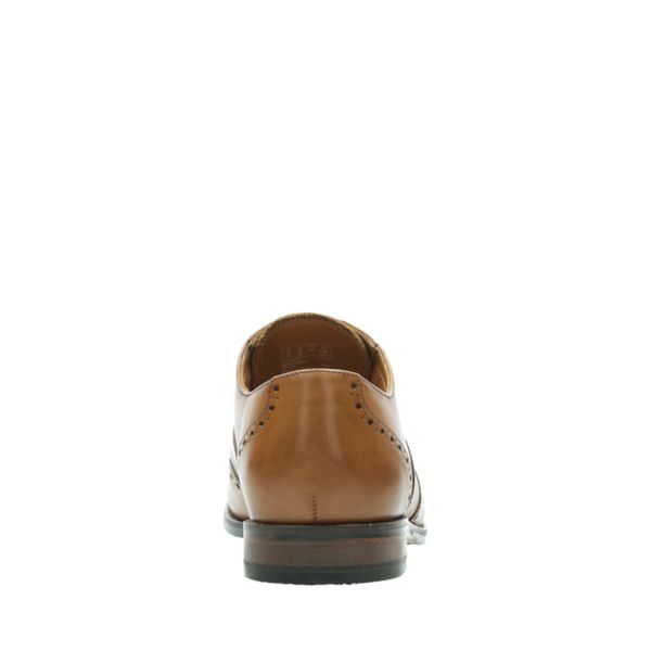 Clarks Mens Edward Walk Brogues Brown | CA-9017843